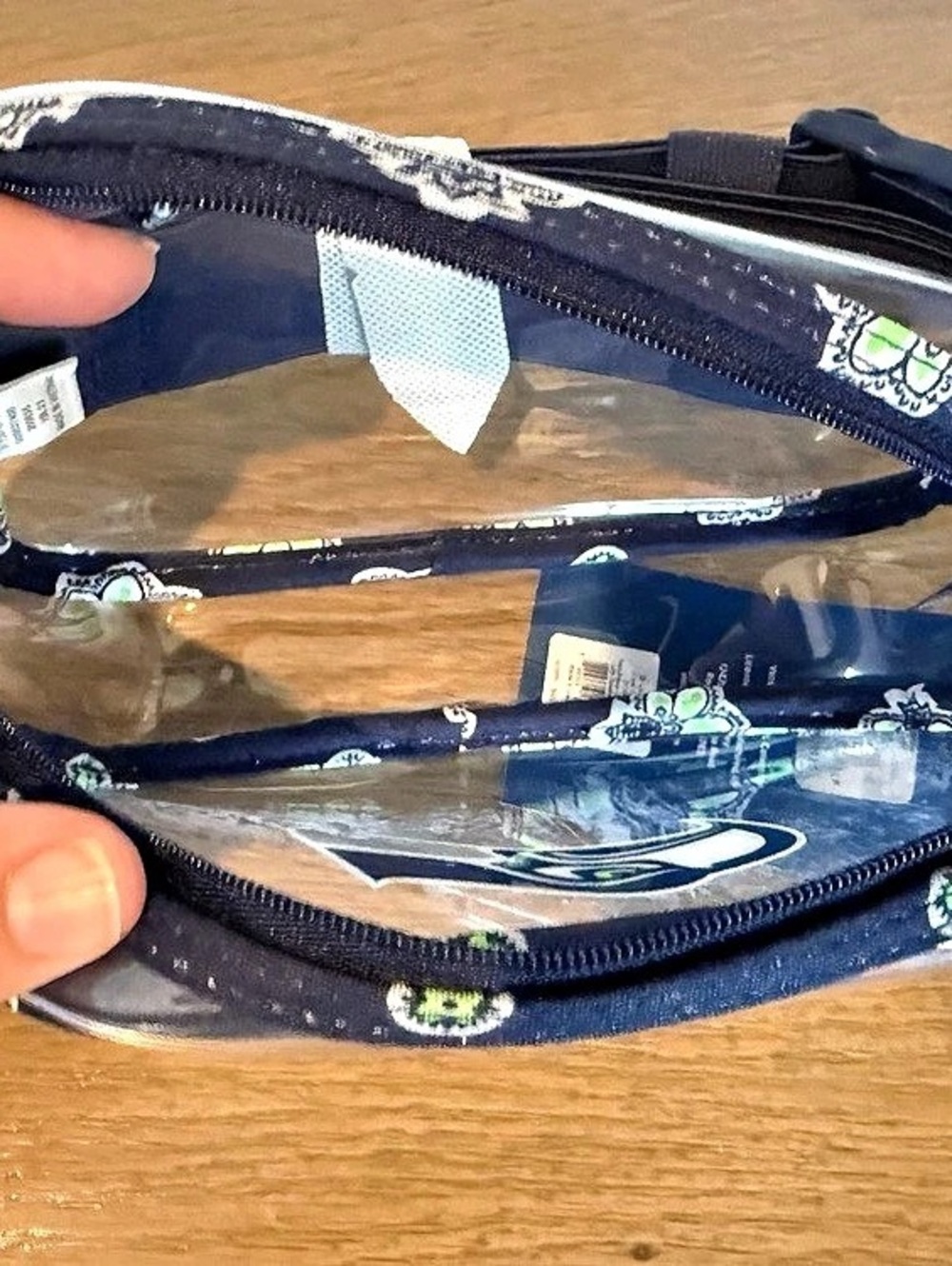Vera Bradley Seahawks Belt Bag Blue & Green NWT - Picture 4 of 4